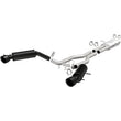 Load image into Gallery viewer, MagnaFlow Cat-Back 15-16 Land Rover Ranger Rover V6 SS 2.5in Dual Split Rear Exit 4.5in Black Tips - Main Product View