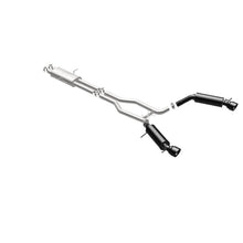 Load image into Gallery viewer, MagnaFlow Cat-Back 15-16 Land Rover Ranger Rover V6 SS 2.5in Dual Split Rear Exit 4.5in Black Tips - Additional View 5