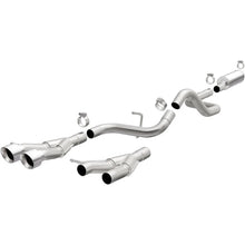 Load image into Gallery viewer, MagnaFlow Cat-Back 2013-2017 Hyundai Veloster L4 Turbo 2.25in SS Street Series 4in Polished Tips - Main Product View