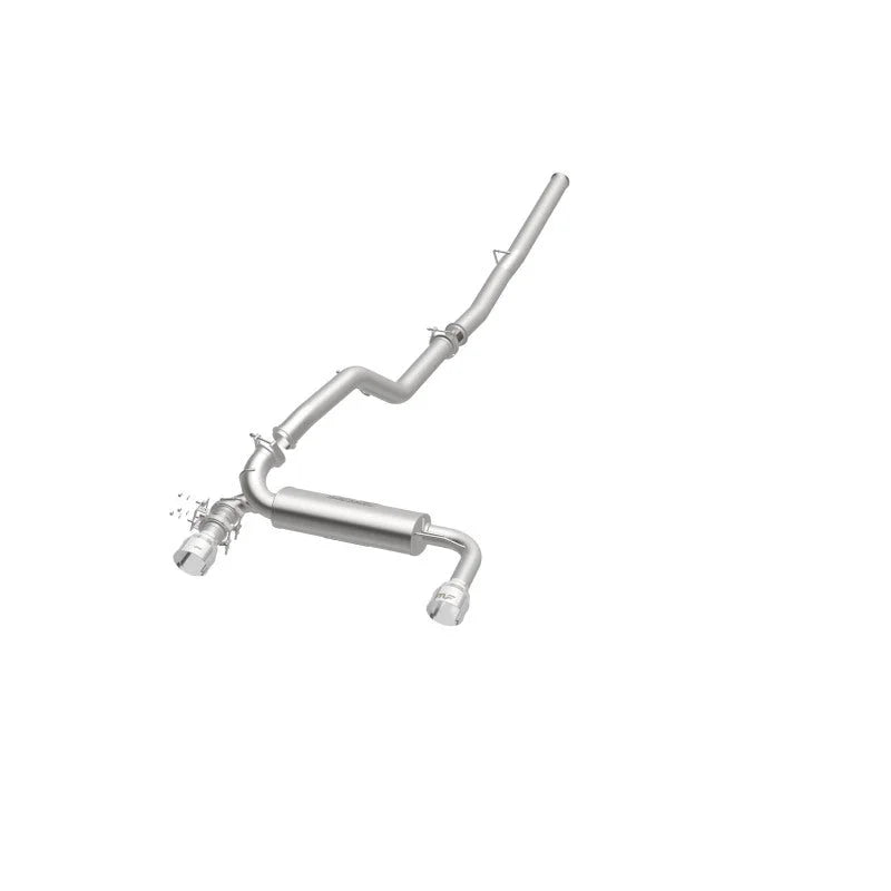 MagnaFlow Cat-Back 2016 Ford Focus RS 3in SS Dual Outlet 4.5in Polished Tips - Additional View 9
