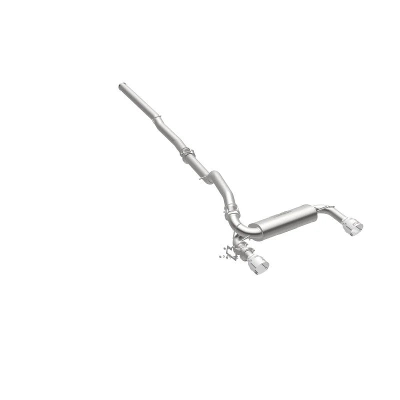 MagnaFlow Cat-Back 2016 Ford Focus RS 3in SS Dual Outlet 4.5in Polished Tips - Additional View 12