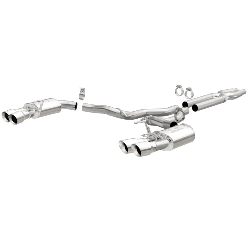 MagnaFlow Cat-Back 2016 Ford Mustang Shelby GT350 - Side View