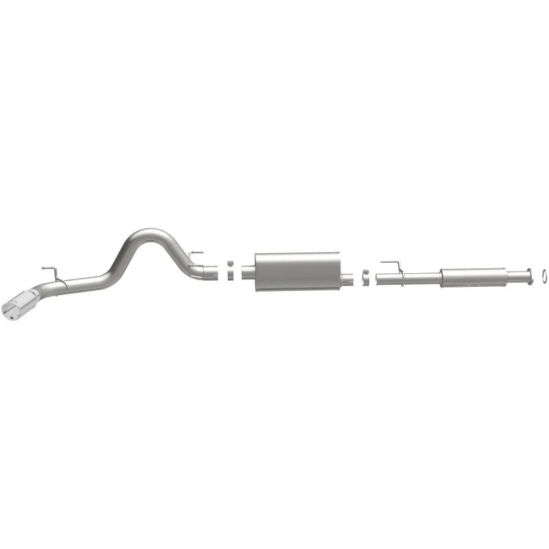 MagnaFlow Cat-Back 2016 Toyota Tacoma TRD 3.5L V6 SS 3in Single Pass Side Exit Rear 4in Tip - Additional View 9