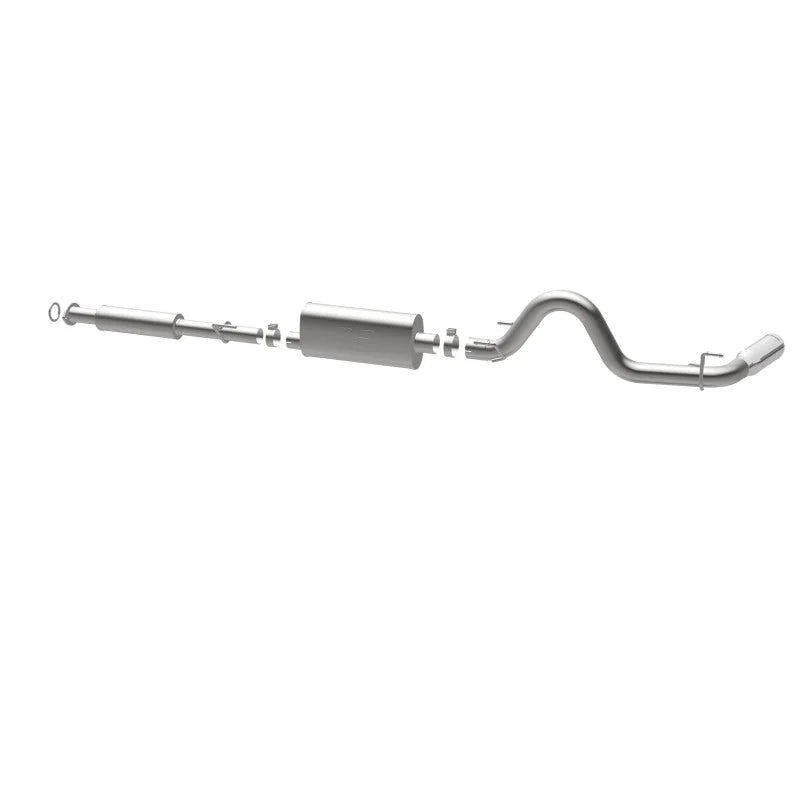 MagnaFlow Cat-Back 2016 Toyota Tacoma TRD 3.5L V6 SS 3in Single Pass Side Exit Rear 4in Tip - Additional View 11