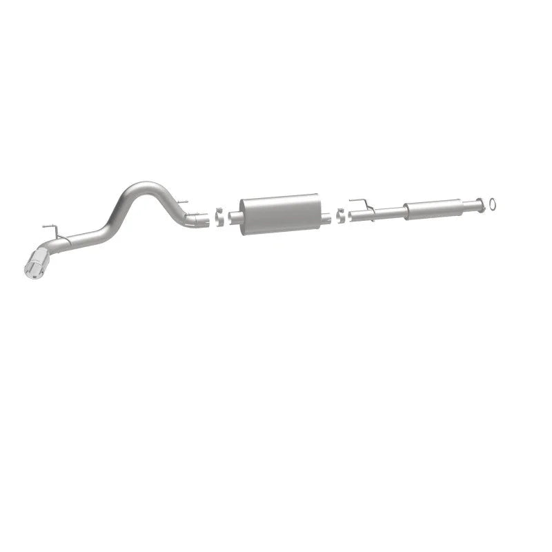 MagnaFlow Cat-Back 2016 Toyota Tacoma TRD 3.5L V6 SS 3in Single Pass Side Exit Rear 4in Tip - Additional View 15