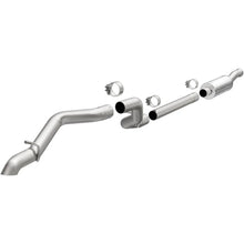 Load image into Gallery viewer, MagnaFlow Cat Back 2018 Jeep Wrangler 2.0L Rock Crawler Series Single Exit Stainless Exhaust - Main Product View