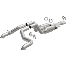 Load image into Gallery viewer, MagnaFlow Cat-Back 2021 Jeep Wrangler 6.4L Rock Crawler Series Dual Exit Stainless Exhaust - Main Product View
