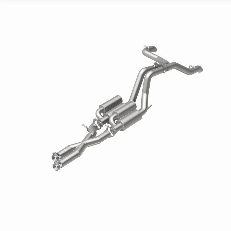 MagnaFlow Cat-Back 2021 Jeep Wrangler 6.4L Rock Crawler Series Dual Exit Stainless Exhaust - Additional View 8