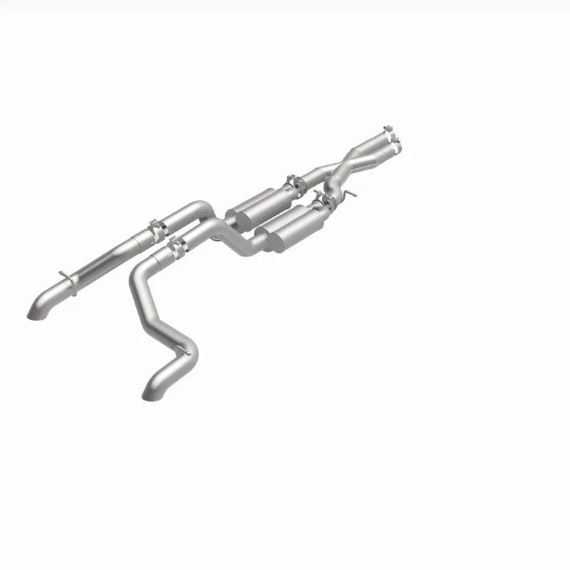 MagnaFlow Cat-Back 2021 Jeep Wrangler 6.4L Rock Crawler Series Dual Exit Stainless Exhaust - Additional View 10