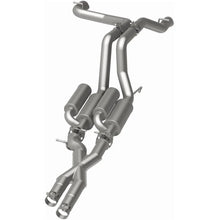 Load image into Gallery viewer, MagnaFlow Cat-Back 2021 Jeep Wrangler 6.4L Rock Crawler Series Dual Exit Stainless Exhaust - Additional View 12