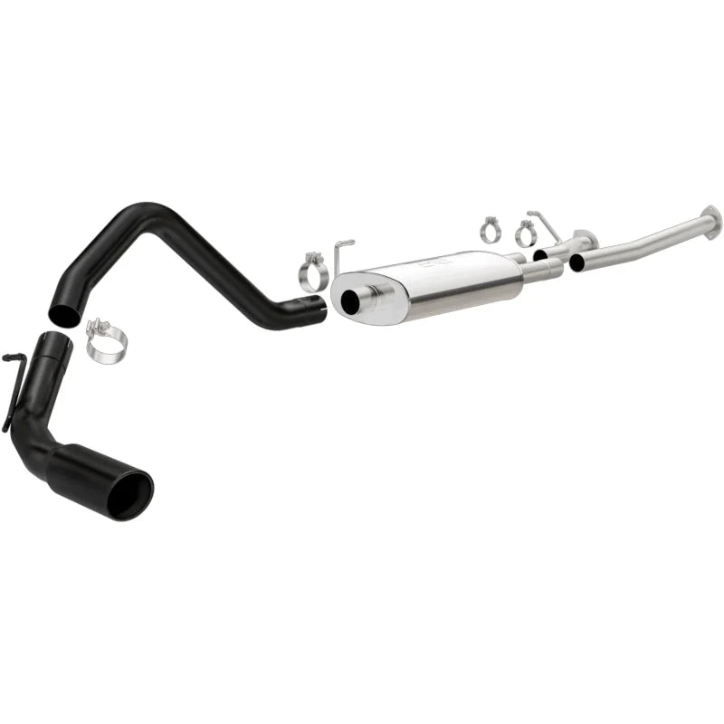 MagnaFlow Cat-Back Exhaust 14-16 Toyota Tundra V8 4.6/5.7L 3in SS Black Tips Single Side Exit - Main Product View