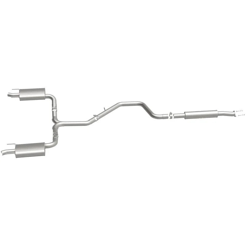 MagnaFlow Cat-Back SS 2.25/2.5in Dual Split Rear Exit Polished 3in Tip 2015 Chev Impala 3.6L V6 - Additional View 5