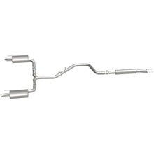 Load image into Gallery viewer, MagnaFlow Cat-Back SS 2.25/2.5in Dual Split Rear Exit Polished 3in Tip 2015 Chev Impala 3.6L V6 - Additional View 5