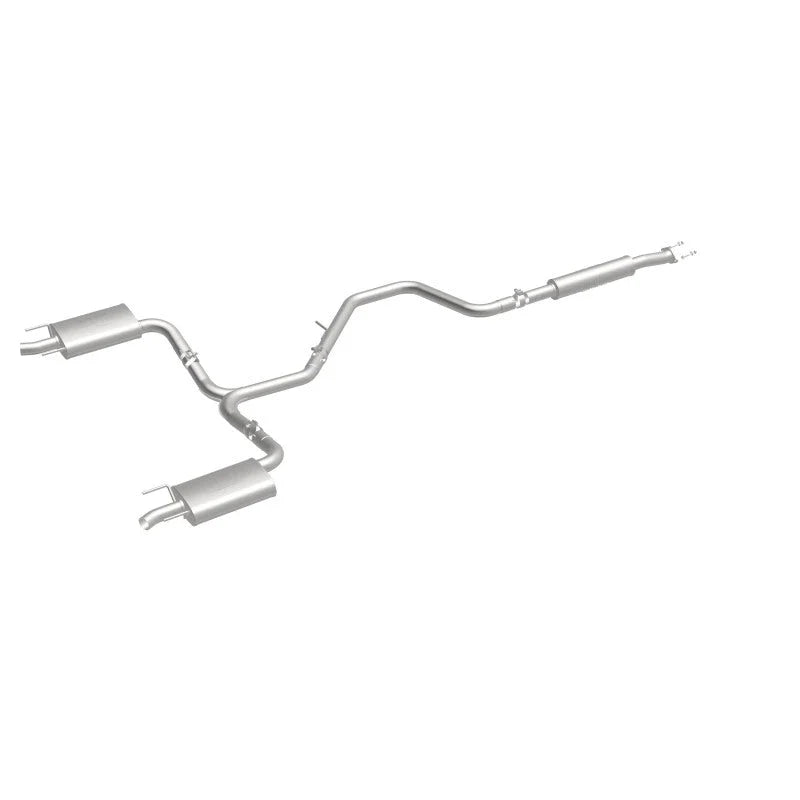 MagnaFlow Cat-Back SS 2.25/2.5in Dual Split Rear Exit Polished 3in Tip 2015 Chev Impala 3.6L V6 - Additional View 8