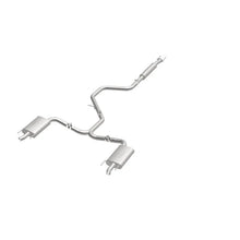Load image into Gallery viewer, MagnaFlow Cat-Back SS 2.25/2.5in Dual Split Rear Exit Polished 3in Tip 2015 Chev Impala 3.6L V6 - Additional View 11