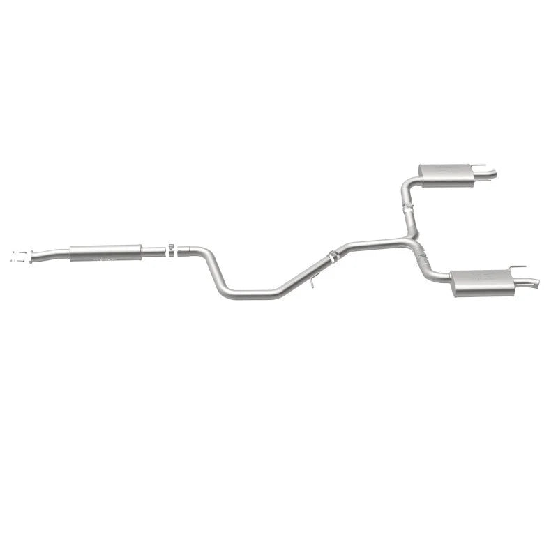 MagnaFlow Cat-Back SS 2.25/2.5in Dual Split Rear Exit Polished 3in Tip 2015 Chev Impala 3.6L V6 - Additional View 14