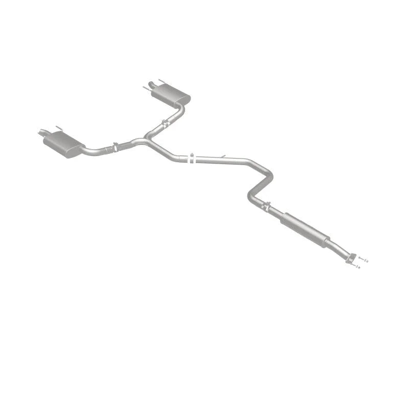 MagnaFlow Cat-Back SS 2.25/2.5in Dual Split Rear Exit Polished 3in Tip 2015 Chev Impala 3.6L V6 - Additional View 15