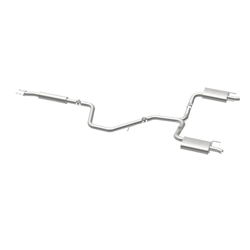 MagnaFlow Cat-Back SS 2.25/2.5in Dual Split Rear Exit Polished 3in Tip 2015 Chev Impala 3.6L V6 - Additional View 16