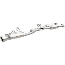 Load image into Gallery viewer, MagnaFlow Cat-Back SS 2.5 Straight PS Rear Exit 4.5in Tip 14-15 Jeep Grand Cherokee Exc. Summit Ed. - Main Product View