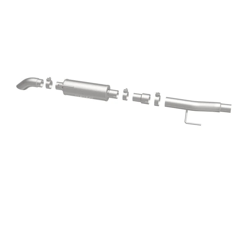 MagnaFlow Cat-Back, SS, 2.5/3in, Turn Down In Front Rear Tire 2015 Ford F150 5.0L V8 Ext Cab - Additional View 9