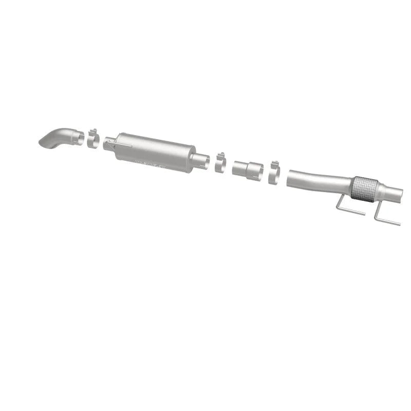 MagnaFlow Cat-Back, SS, 2.5/3in, Turn Down In Front Rear Tire 2015 Ford F150 2.7L V6T Ext Cab - Additional View 11