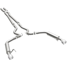 Load image into Gallery viewer, MagnaFlow Cat Back, SS, 2.5in, Competition, Dual Split Polished 4.5in Tips 2015 Ford Mustang V6 3.7L - Additional View 9