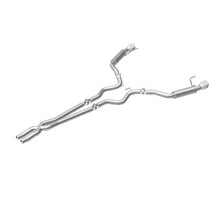 Load image into Gallery viewer, MagnaFlow Cat Back, SS, 2.5in, Competition, Dual Split Polished 4.5in Tips 2015 Ford Mustang V6 3.7L - Additional View 10