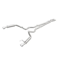 Load image into Gallery viewer, MagnaFlow Cat Back, SS, 2.5in, Competition, Dual Split Polished 4.5in Tips 2015 Ford Mustang V6 3.7L - Additional View 16