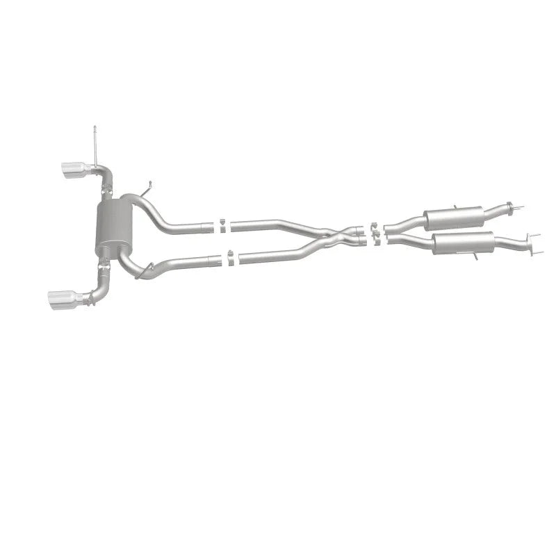 MagnaFlow Cat-Back SS 2.5in Dual Split Rear 4in Black Tip 11-16 Jeep Grand Cherokee 5.7L V8/3.6L V6 - Additional View 6