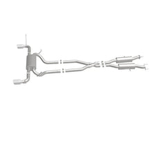 Load image into Gallery viewer, MagnaFlow Cat-Back SS 2.5in Dual Split Rear 4in Black Tip 11-16 Jeep Grand Cherokee 5.7L V8/3.6L V6 - Additional View 6