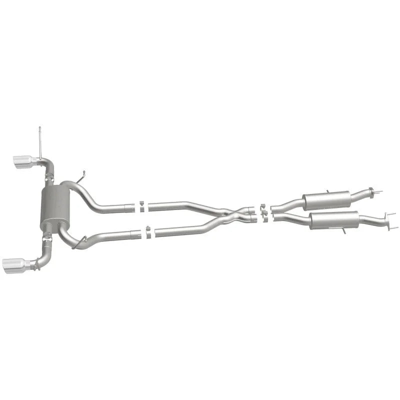 MagnaFlow Cat-Back SS 2.5in Dual Split Rear 4in Black Tip 11-16 Jeep Grand Cherokee 5.7L V8/3.6L V6 - Additional View 7