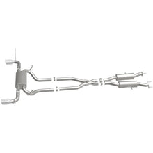 Load image into Gallery viewer, MagnaFlow Cat-Back SS 2.5in Dual Split Rear 4in Black Tip 11-16 Jeep Grand Cherokee 5.7L V8/3.6L V6 - Additional View 7