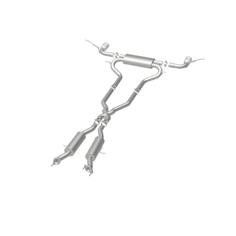 MagnaFlow Cat-Back SS 2.5in Dual Split Rear 4in Black Tip 11-16 Jeep Grand Cherokee 5.7L V8/3.6L V6 - Additional View 14