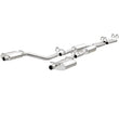 Load image into Gallery viewer, MagnaFlow Cat-Back SS 2.5in Dual Split Rear Exit (OEM Tips) 15-16 Dodge/Chrysler Charger/300 5.7L V8 - Side View