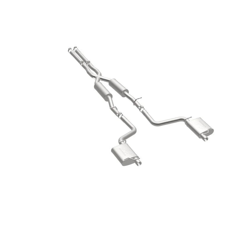 MagnaFlow Cat-Back SS 2.5in Dual Split Rear Exit (OEM Tips) 15-16 Dodge/Chrysler Charger/300 5.7L V8 - Additional View 6