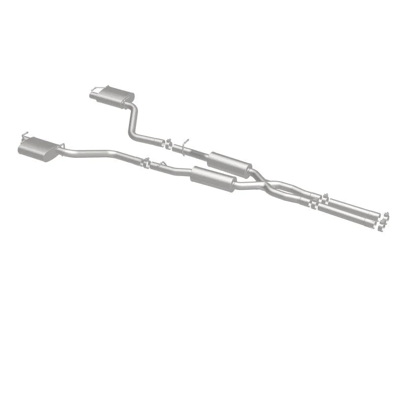 MagnaFlow Cat-Back SS 2.5in Dual Split Rear Exit (OEM Tips) 15-16 Dodge/Chrysler Charger/300 5.7L V8 - Additional View 8