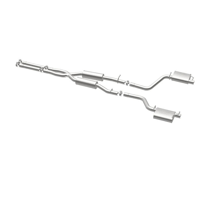 MagnaFlow Cat-Back SS 2.5in Dual Split Rear Exit (OEM Tips) 15-16 Dodge/Chrysler Charger/300 5.7L V8 - Additional View 12