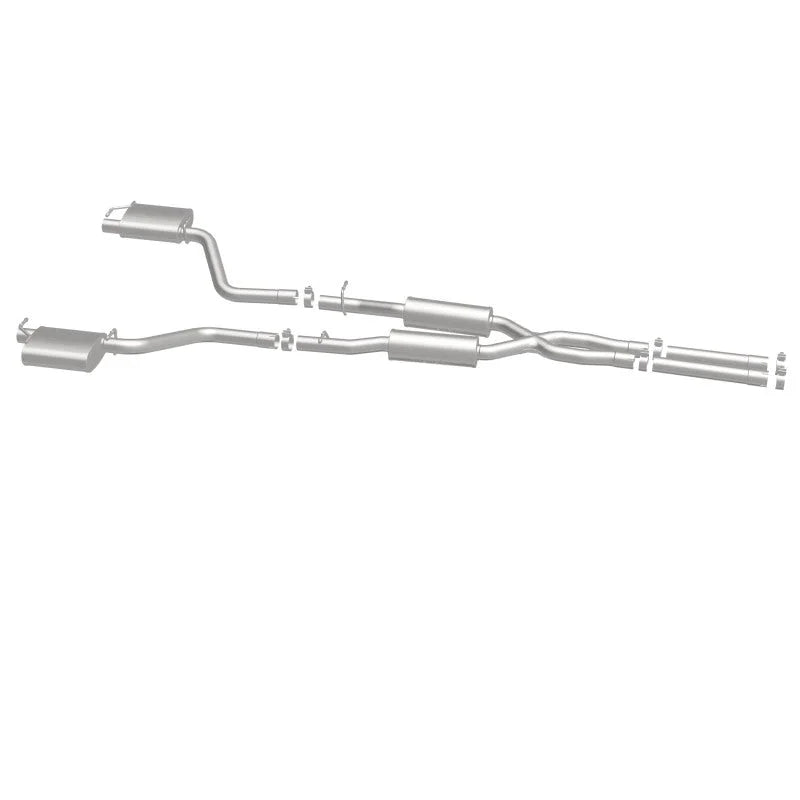 MagnaFlow Cat-Back SS 2.5in Dual Split Rear Exit (OEM Tips) 15-16 Dodge/Chrysler Charger/300 5.7L V8 - Additional View 14
