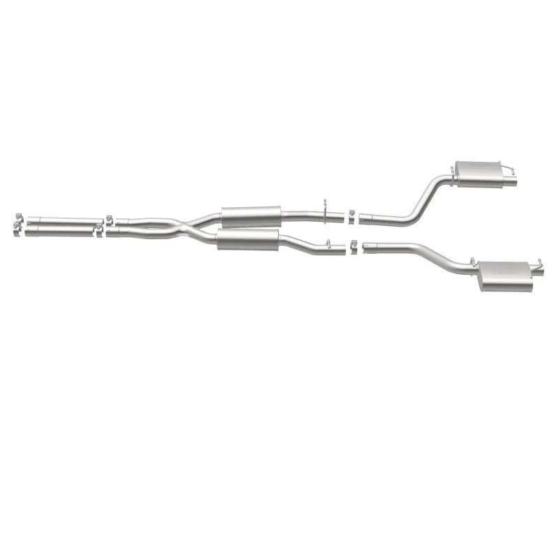 MagnaFlow Cat-Back SS 2.5in Dual Split Rear Exit (OEM Tips) 15-16 Dodge/Chrysler Charger/300 5.7L V8 - Additional View 15