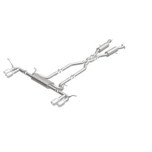 Load image into Gallery viewer, MagnaFlow Cat Back, SS, 2.5in, Quad Split Polish 4in tip 14-15 Jeep Grand Cherokee 3.6L/5.7L V6/V8 - Additional View 6