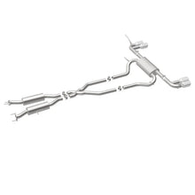 Load image into Gallery viewer, MagnaFlow Cat Back, SS, 2.5in, Quad Split Polish 4in tip 14-15 Jeep Grand Cherokee 3.6L/5.7L V6/V8 - Additional View 10