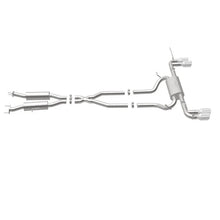 Load image into Gallery viewer, MagnaFlow Cat Back, SS, 2.5in, Quad Split Polish 4in tip 14-15 Jeep Grand Cherokee 3.6L/5.7L V6/V8 - Additional View 16