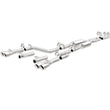 Load image into Gallery viewer, MagnaFlow Cat-Back, SS, 2.5in, Quad Split Rear 3.5in Tip 2015 Dodge Challenger 3.6L V6 - Main Product View
