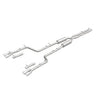 Load image into Gallery viewer, MagnaFlow Cat-Back, SS, 2.5in, Quad Split Rear 3.5in Tip 2015 Dodge Challenger 3.6L V6 - Additional View 10