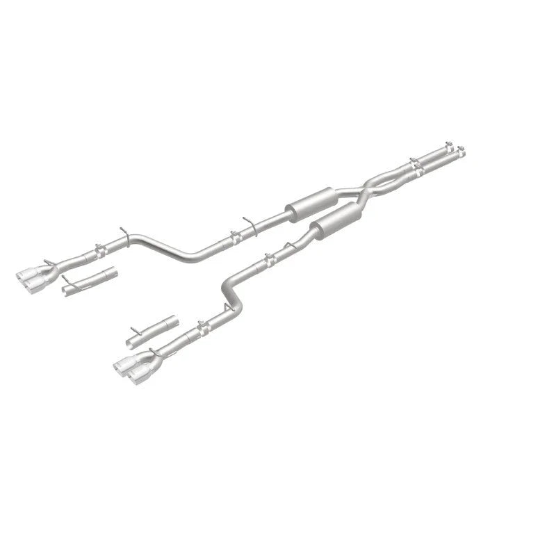 MagnaFlow Cat-Back, SS, 2.5in, Quad Split Rear 3.5in Tip 2015 Dodge Challenger 3.6L V6 - Additional View 10
