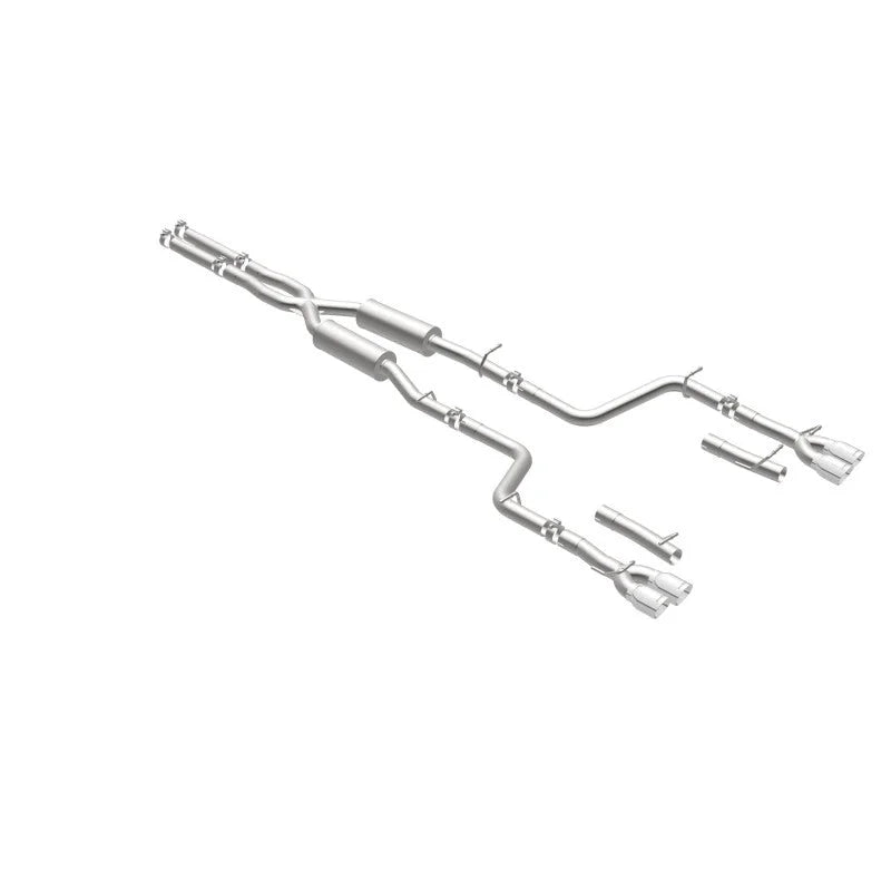 MagnaFlow Cat-Back, SS, 2.5in, Quad Split Rear 3.5in Tip 2015 Dodge Challenger 3.6L V6 - Additional View 11