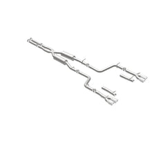 Load image into Gallery viewer, MagnaFlow Cat-Back, SS, 2.5in, Quad Split Rear 3.5in Tip 2015 Dodge Challenger 3.6L V6 - Additional View 11