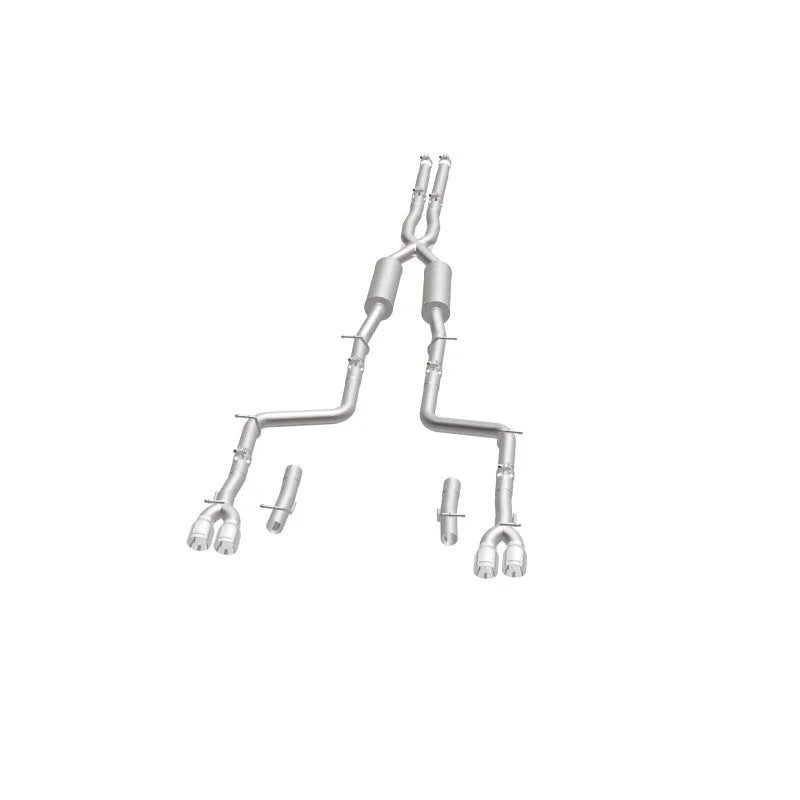 MagnaFlow Cat-Back, SS, 2.5in, Quad Split Rear 3.5in Tip 2015 Dodge Challenger 3.6L V6 - Additional View 12