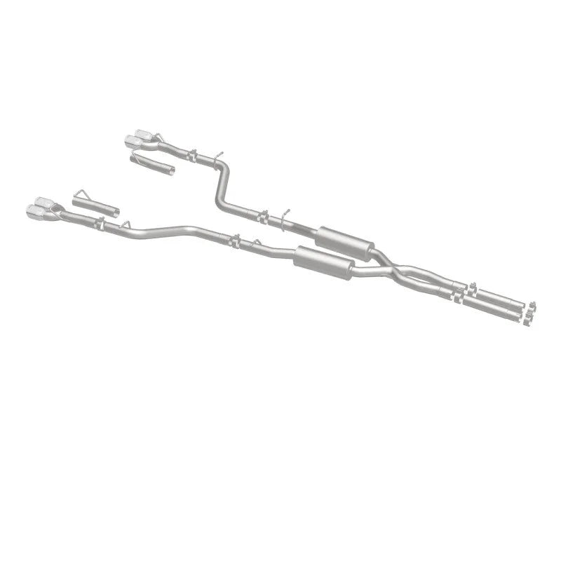 MagnaFlow Cat-Back, SS, 2.5in, Quad Split Rear 3.5in Tip 2015 Dodge Challenger 3.6L V6 - Additional View 14