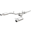Load image into Gallery viewer, MagnaFlow Cat Back, SS, 2.5in, Street, Dual Split Polished 4.5in Tips 2015 Ford Mustang Ecoboost - Main Product View